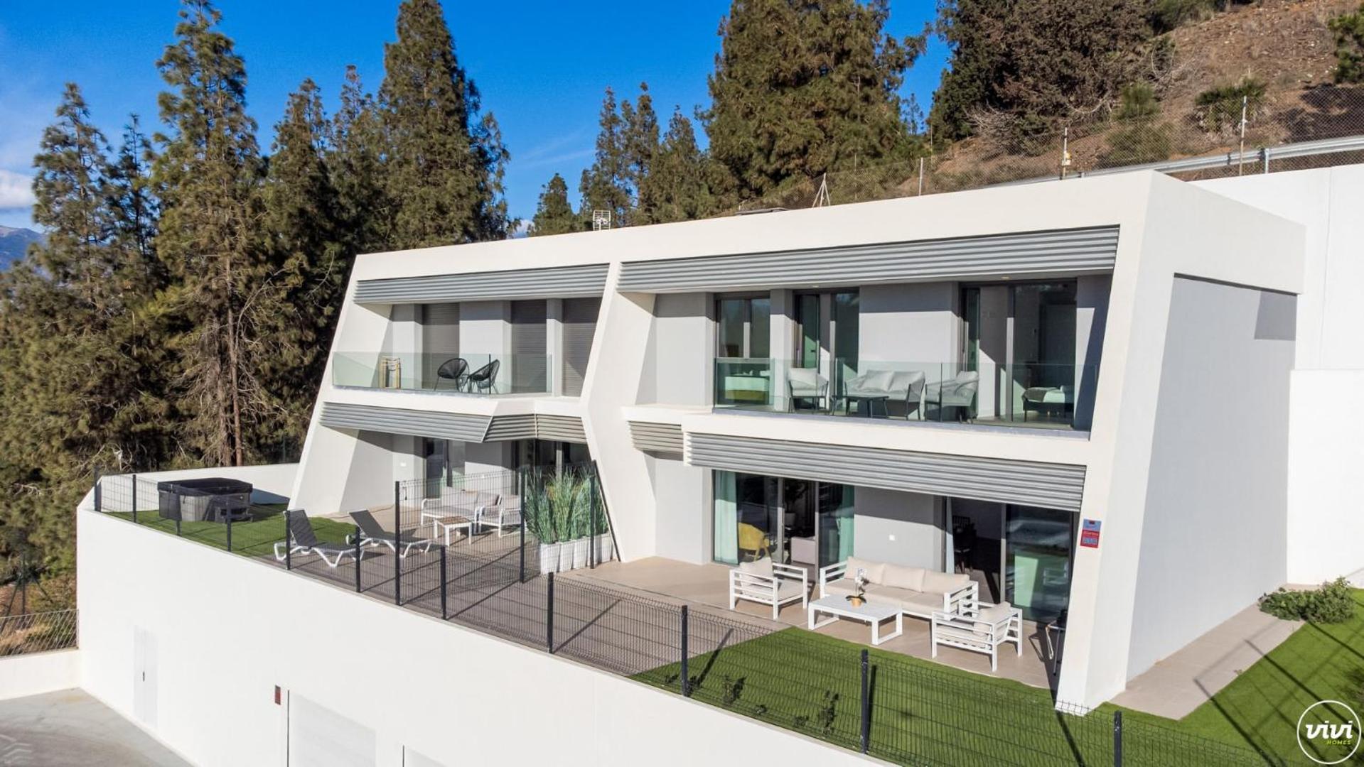 Vivi Homes - Elies House Pool, Gym, Spa & Sea View El Faro Exteriér fotografie